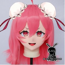 (RB333)Customize Full Head Quality Handmade Female/Girl Resin Japanese Anime Cartoon Character Kig Cosplay Kigurumi Mask
